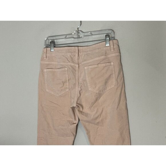 Closed Baker Light Pink Velvet Skinny Pants Size 30 - Picture 6 of 13